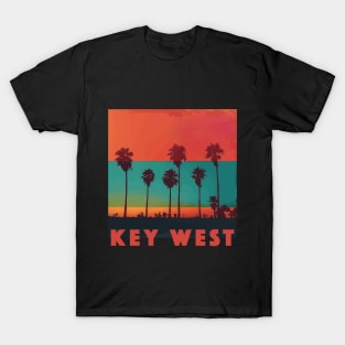 Key West (With Red Lettering) T-Shirt